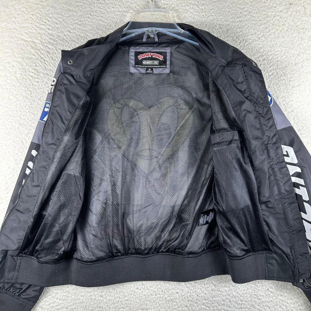 Members Only Jacket Youth Medium Looney Tunes Lola Bunny Racing Love Graphic